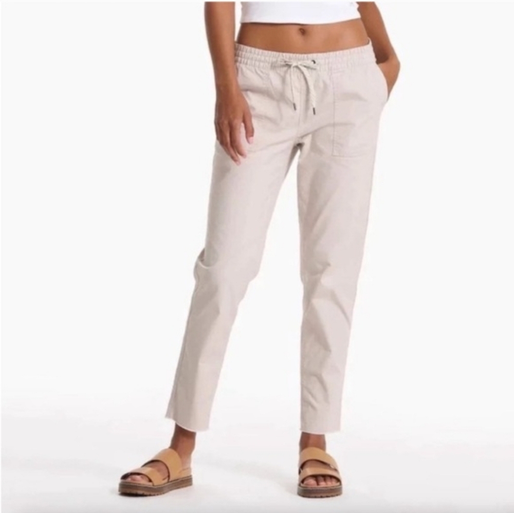 Vuori Vintage Ripstop Pants Coconut Light Khaki DuraTerra | Size Xlarge